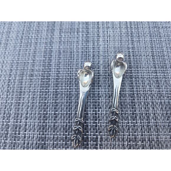 Metal Morphosis By Kaycee Binns Pewter Chicken Salt & Pepper Holder Spoons - Picture 8 of 14